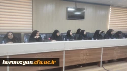 به همت معاونت امور بانوان سازمان بسیج اساتید استان هرمزگان و کانون بسیج اساتید دانشگاه فرهنگیان هرمزگان 7