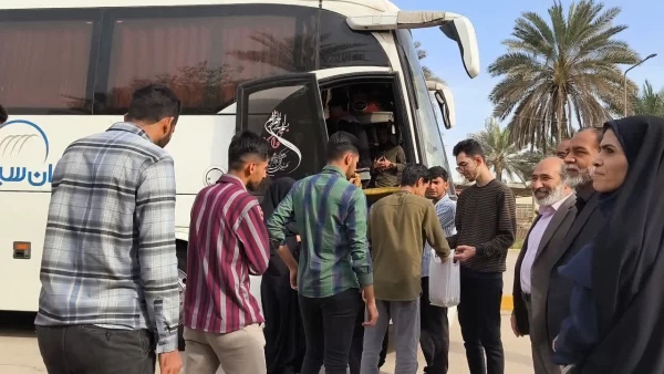  بدرقه دانشجومعلمان پردیس شهید بهشتی بندرعباس برای اعزام به اردوی راهیان نور 8