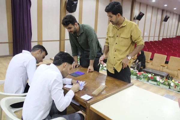 انتخابات شورای صنفی پردیس شهید بهشتی دانشگاه فرهنگیان هرمزگان  7