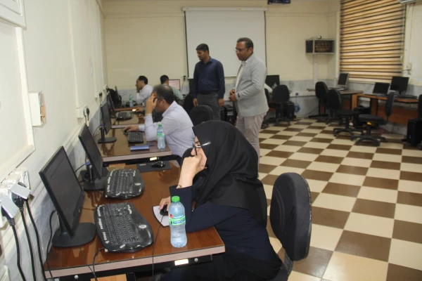  برگزاری آزمون الکترونیکی معلمان داوطلب اعزام به مدارس خارج از کشور در پردیس شهید بهشتی دانشگاه فرهنگیان هرمزگان 3