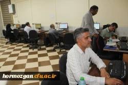  برگزاری آزمون الکترونیکی معلمان داوطلب اعزام به مدارس خارج از کشور در پردیس شهید بهشتی دانشگاه فرهنگیان هرمزگان 7