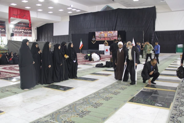 مراسم بدرقه دانشجومعلمان عازم به پیاده روی اربعین حسینی 7