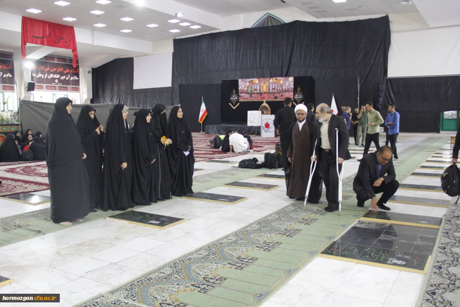 مراسم بدرقه دانشجومعلمان عازم به پیاده روی اربعین حسینی 7