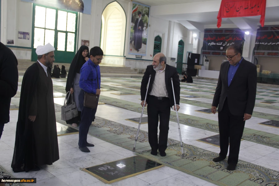 مراسم بدرقه دانشجومعلمان عازم به پیاده روی اربعین حسینی 8