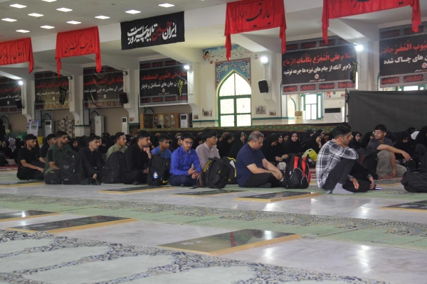 مراسم بدرقه دانشجومعلمان عازم به پیاده روی اربعین حسینی 10