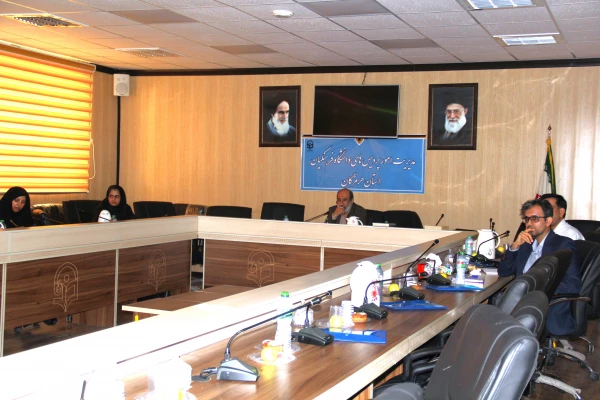 برگزاری کارگاه توانمندسازی اعضای هیات علمی با عنوان «آشنایی با نحوه بارگزاری مدارک در سامانه گلستان جهت ترفیع » 2