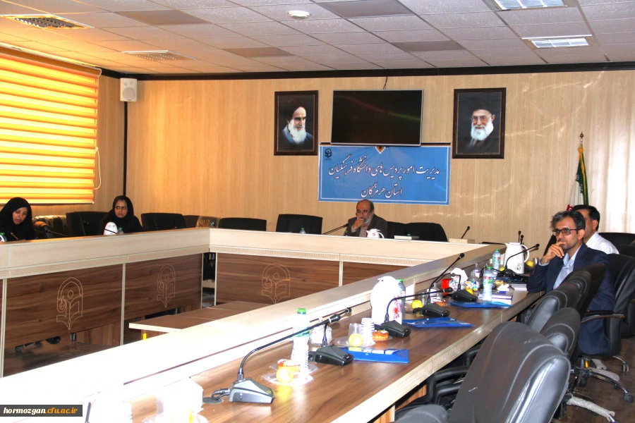 برگزاری کارگاه توانمندسازی اعضای هیات علمی با عنوان «آشنایی با نحوه بارگزاری مدارک در سامانه گلستان جهت ترفیع » 2