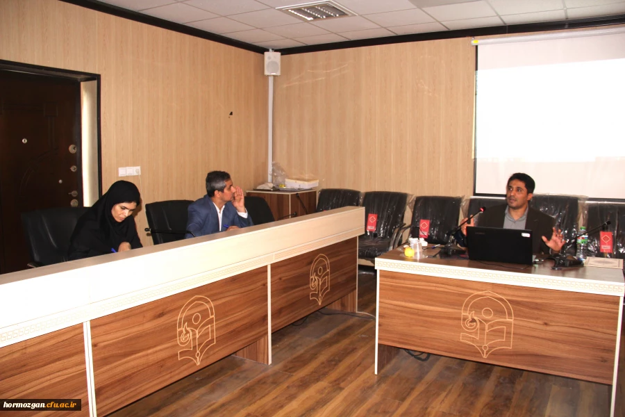 برگزاری کارگاه توانمندسازی اعضای هیات علمی با عنوان «آشنایی با نحوه بارگزاری مدارک در سامانه گلستان جهت ترفیع » 4