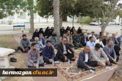 آیین کلنگ زنی احداث یادمان شهید گمنام به میزبانی دانشگاه فرهنگیان هرمزگان 20