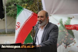 آیین کلنگ زنی احداث یادمان شهید گمنام به میزبانی دانشگاه فرهنگیان هرمزگان 6