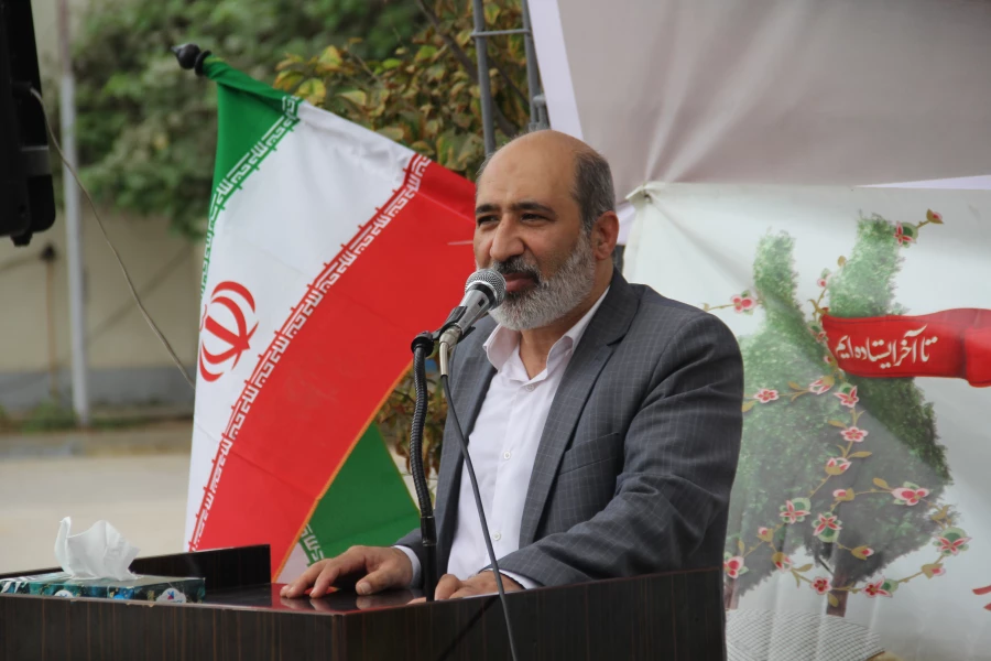 آیین کلنگ زنی احداث یادمان شهید گمنام به میزبانی دانشگاه فرهنگیان هرمزگان 6