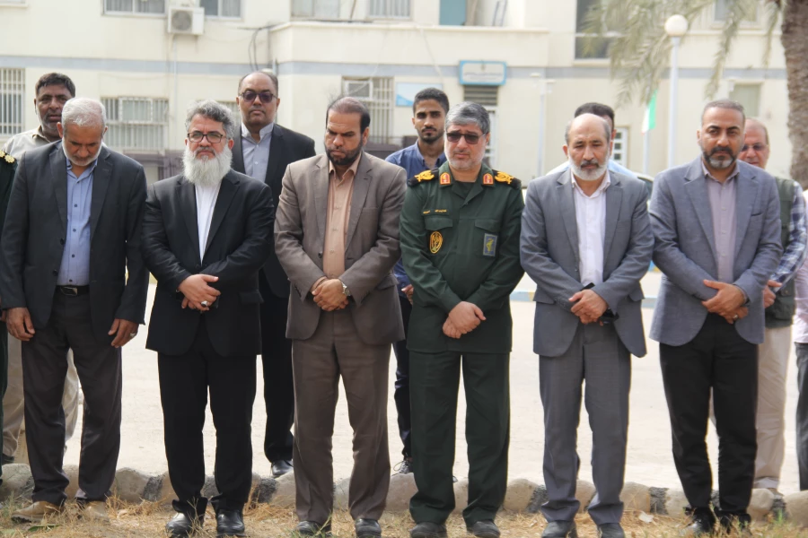 آیین کلنگ زنی احداث یادمان شهید گمنام به میزبانی دانشگاه فرهنگیان هرمزگان 18