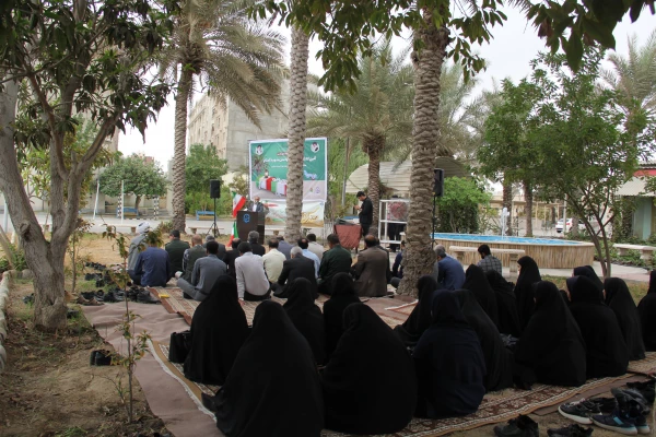 آیین کلنگ زنی احداث یادمان شهید گمنام به میزبانی دانشگاه فرهنگیان هرمزگان 21