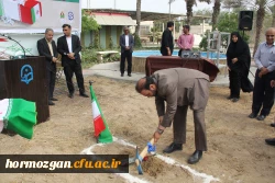 آیین کلنگ زنی احداث یادمان شهید گمنام به میزبانی دانشگاه فرهنگیان هرمزگان 41