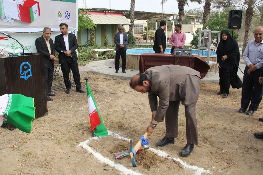 آیین کلنگ زنی احداث یادمان شهید گمنام به میزبانی دانشگاه فرهنگیان هرمزگان 41