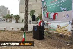 آیین کلنگ زنی احداث یادمان شهید گمنام به میزبانی دانشگاه فرهنگیان هرمزگان 36