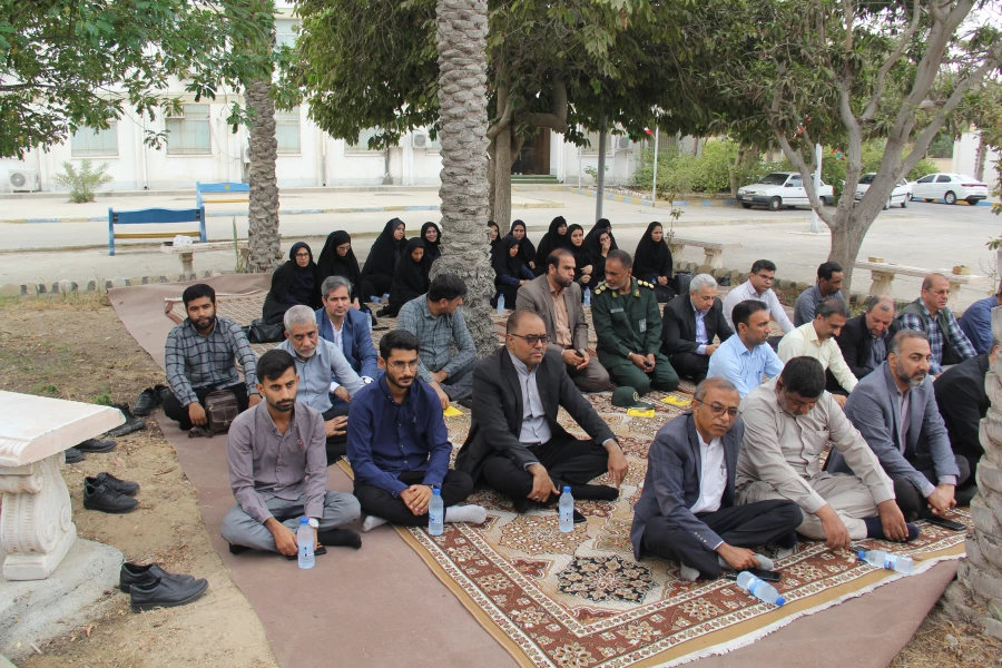 آیین کلنگ زنی احداث یادمان شهید گمنام به میزبانی دانشگاه فرهنگیان هرمزگان 20