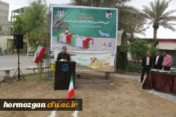 آیین کلنگ زنی احداث یادمان شهید گمنام به میزبانی دانشگاه فرهنگیان هرمزگان 10