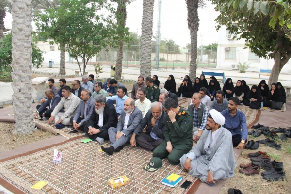 آیین کلنگ زنی احداث یادمان شهید گمنام به میزبانی دانشگاه فرهنگیان هرمزگان 33