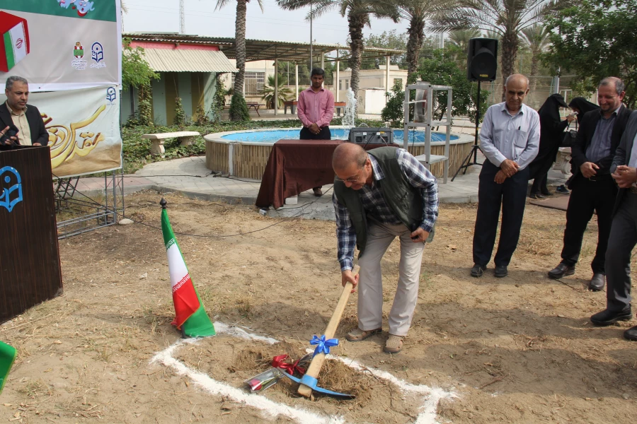آیین کلنگ زنی احداث یادمان شهید گمنام به میزبانی دانشگاه فرهنگیان هرمزگان 53