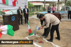 آیین کلنگ زنی احداث یادمان شهید گمنام به میزبانی دانشگاه فرهنگیان هرمزگان 45