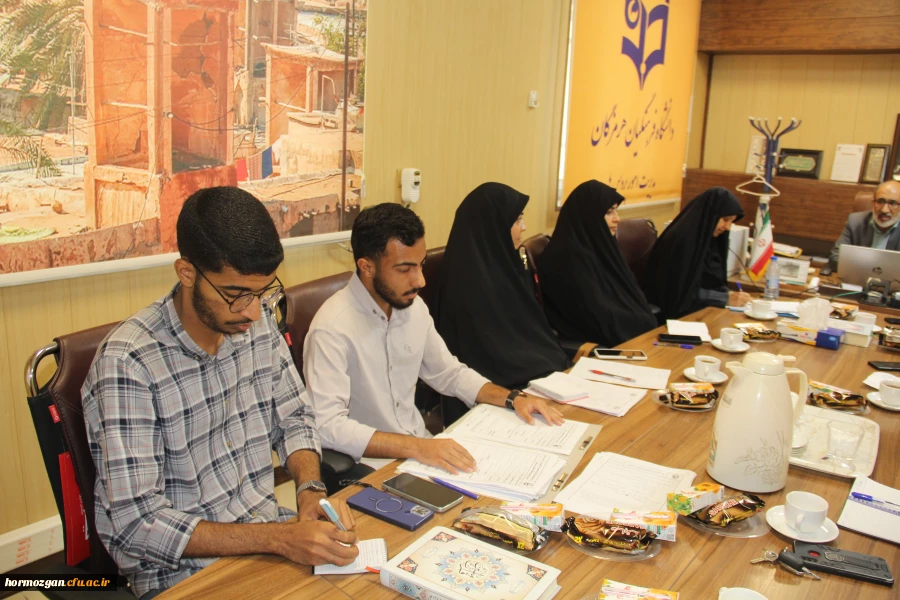 جلسه شورای فرهنگی 4