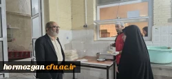  بازدید سرپرست دانشگاه فرهنگیان هرمزگان از خوابگاههای پردیس فاطمه الزهرا و زینب کبری و پیگیری مسایل و مشکلات آنها 8