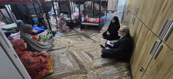  بازدید سرپرست دانشگاه فرهنگیان هرمزگان از خوابگاههای پردیس فاطمه الزهرا و زینب کبری و پیگیری مسایل و مشکلات آنها 5