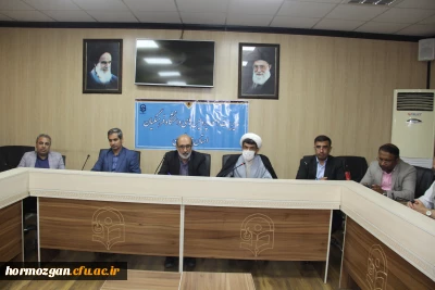 مراسم تکریم و معارفه معاون آموزشی پژوهشی دانشگاه فرهنگیان هرمزگان