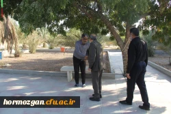 عطرافشانی از مزار شهید گمنام  2