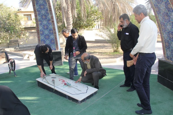 عطرافشانی از مزار شهید گمنام  5