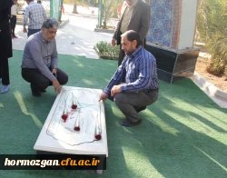 عطرافشانی از مزار شهید گمنام  10