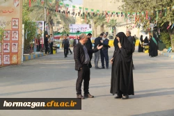 در۱۳ آذرماه، دانشگاه فرهنگیان هرمزگان ، پردیس شهید بهشتی  میزبان بوی عطر شهادت شد. 33