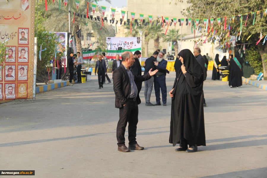 در۱۳ آذرماه، دانشگاه فرهنگیان هرمزگان ، پردیس شهید بهشتی  میزبان بوی عطر شهادت شد. 33