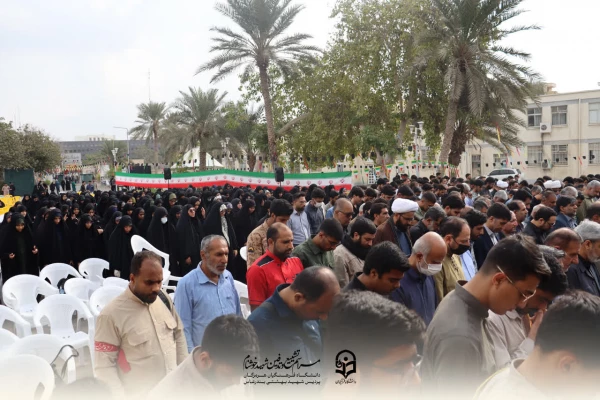 در۱۳ آذرماه، دانشگاه فرهنگیان هرمزگان ، پردیس شهید بهشتی  میزبان بوی عطر شهادت شد. 99