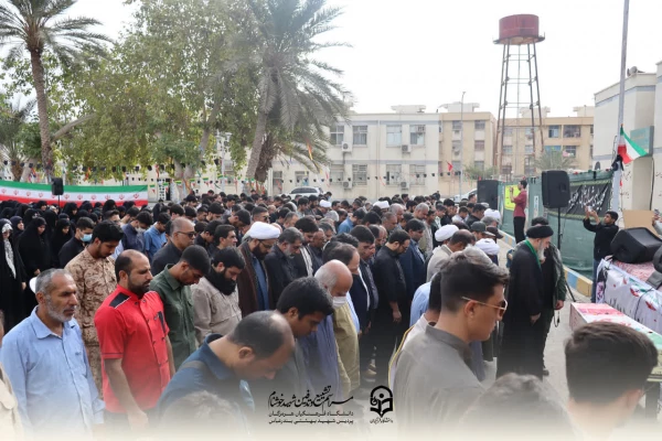 در۱۳ آذرماه، دانشگاه فرهنگیان هرمزگان ، پردیس شهید بهشتی  میزبان بوی عطر شهادت شد. 100