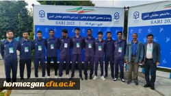 حضور تیم والیبال دانشگاه فرهنگیان هرمزگان در بیست وپنجمین المپیاد فرهنگی – ورزشی دانشجومعلمان کشور 3