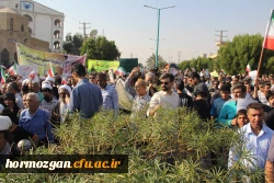 حضور مردم شریف بندرعباس و دانشگاهیان همزمان با سراسر کشور 5