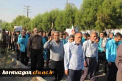 حضور مردم شریف بندرعباس و دانشگاهیان همزمان با سراسر کشور 9