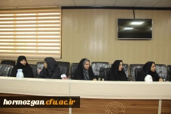 نهاد نمایندگی مقام معظم رهبری  در دانشگاه های استان  هرمزگان  با همکاری سازمان بسیج اساتید استان هرمزگان پیش اجلاس مهدویت و انقلاب اسلامی با موضوع 