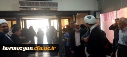   استقبال مدیران دانشگاه فرهنگیان هرمزگان از کاروان خانواده های شهدای مدرسه شجره طیبه میناب در مشهد مقدس  3
