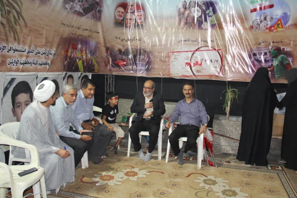 حضور پرشور فرهنگیان هرمزگان در موکب شهدای مدرسه شجره طیبه میناب 20